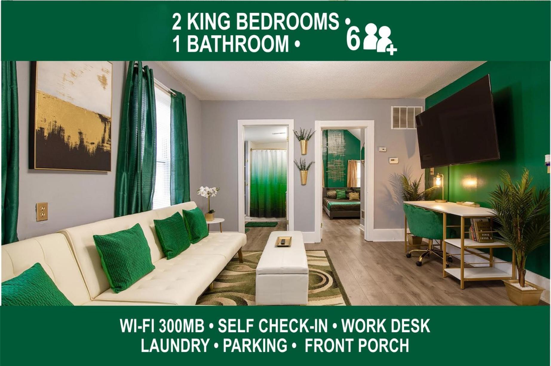The Tremont Emerald - By Christmas Story House - Historic Charm & Modern Comfort Near Downtown With Parking, 300Mb Wifi & Self Check-In Cleveland Exterior foto